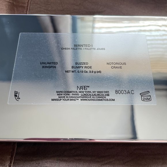 NARS Wanted Cheek Palette - Picture 3 of 6